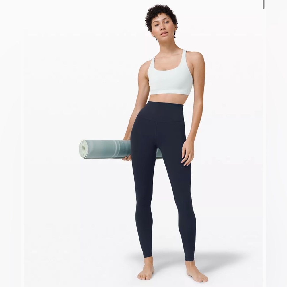 lululemon Align High Rise Pant 25”, size 6, True Navy